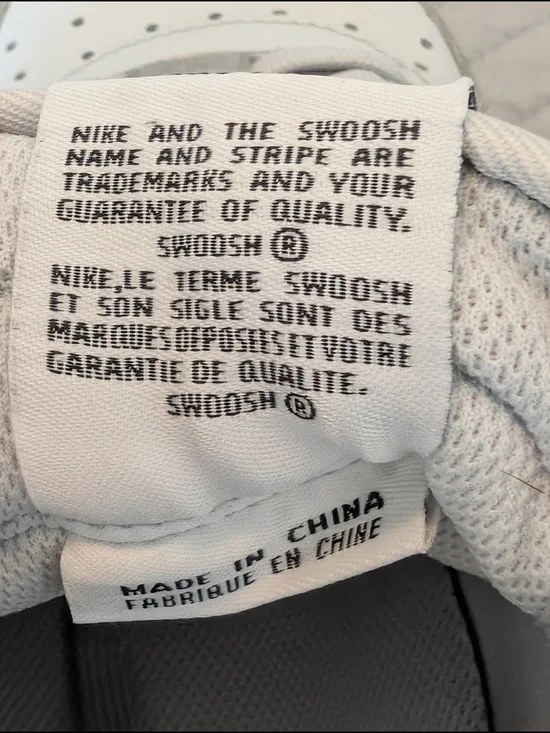 Nike Air Force 1 Low Light Blue White Sneakers Size 13 (0326) - Picture 6 of 14